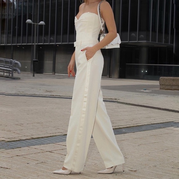 ZARA  Corset Bustier Ecru - Picture 7 of 8